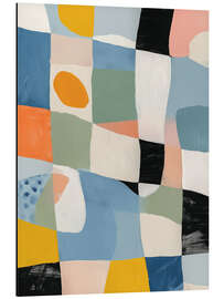 Alubild Farbgeometrie II