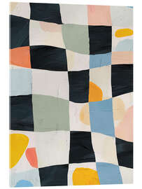 Acrylglasbild 18 Farbgeometrie I