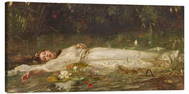 Leinwandbild Ophelia