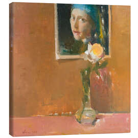 Leinwandbild Rose of Delft - Elena Zolotnitsky