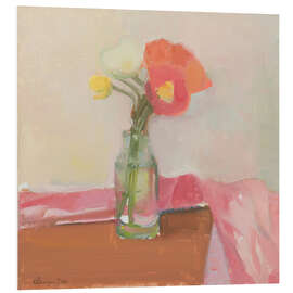 Hartschaumbild Poppies - Elena Zolotnitsky