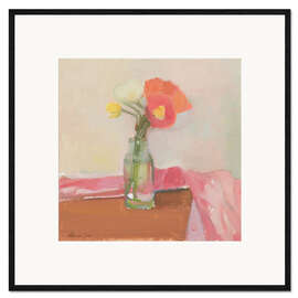 Gerahmter Kunstdruck Poppies - Elena Zolotnitsky