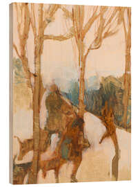 Holzbild Hunters - Elena Zolotnitsky