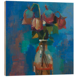 Holzbild Blue Valentines - Elena Zolotnitsky