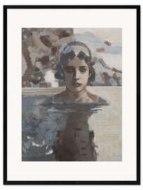 Gerahmter Kunstdruck Breathless - Elena Zolotnitsky