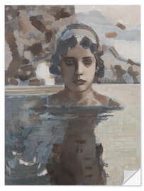 Selvklebende plakat Breathless - Elena Zolotnitsky