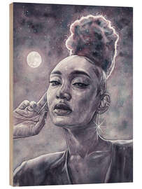 Holzbild Moonglow - Tomasz Mro