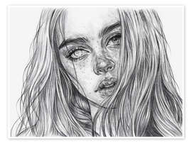 Wandbild Gaze II - Tomasz Mro