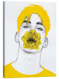 Leinwandbild Enchanted - Yellow Series