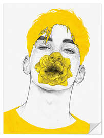 Wandsticker Enchanted - Yellow Series