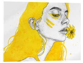 Acrylglasbild Nostalgia - Yellow Series - Tomasz Mro