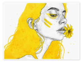 Wandbild Nostalgia - Yellow Series - Tomasz Mro