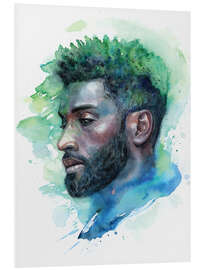 Hartschaumbild Ocean Waves