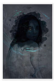 Wandbild A spirit in the darkness - Tomasz Mro