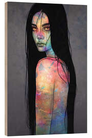 Holzbild Alive in the dark - Tomasz Mro