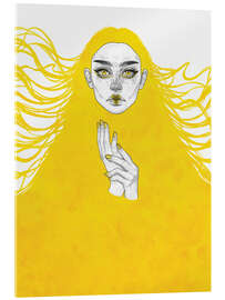 Acrylglasbild Spectre - Yellow Series - Tomasz Mro