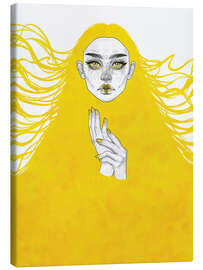 Leinwandbild Spectre - Yellow Series - Tomasz Mro