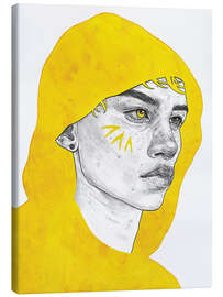 Leinwandbild Origin - Yellow Series - Tomasz Mro