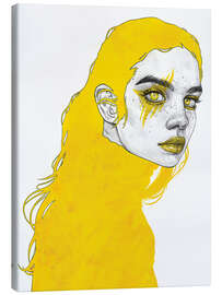 Leinwandbild Breeze - Yellow Series - Tomasz Mro