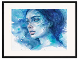 Gerahmter Kunstdruck Turquoise Study