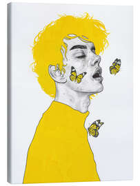 Leinwandbild Lost and Found - Yellow Series - Tomasz Mro