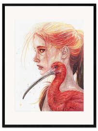 Gerahmter Kunstdruck Sacred