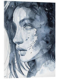 Stampa su vetro acrilico Payne's Grey - Tomasz Mro