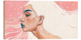 Holzbild Pastel Nights - Tomasz Mro