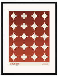 Gerahmter Kunstdruck Sunset Geometry