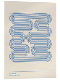 Acrylglasbild All in Line, 1923