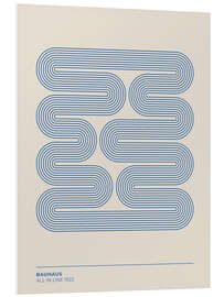 Hartschaumbild All in Line, 1923