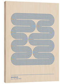 Holzbild All in Line, 1923