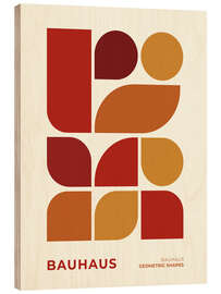 Holzbild Geometric Shapes