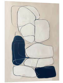 Hartschaumbild Weiche Formstudie