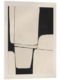 Acrylglasbild Weiche Formen im Gleichgewicht II