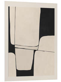 Hartschaumbild Weiche Formen im Gleichgewicht II