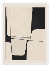 Poster Weiche Formen im Gleichgewicht II