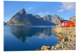 Acrylglasbild Auf den Lofoten - GUGIGEI