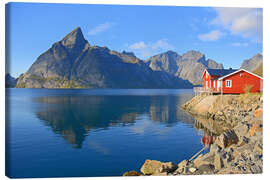 Leinwandbild Auf den Lofoten - GUGIGEI