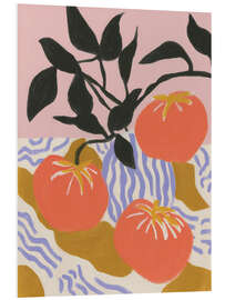 Hartschaumbild Südliches Licht und Tomaten - Frank Daske