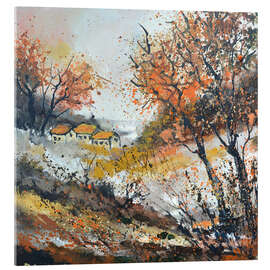 Acrylglasbild Red Autumn