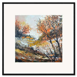 Gerahmter Kunstdruck Red Autumn