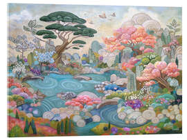 Tableau en verre acrylique Big Calm - Ángeles M. Pomata