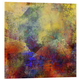 Acrylglasbild Abstrakt Nr 512 - Wolfgang Rieger