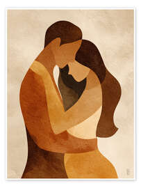 Wandbild Vereint in Liebe - artill