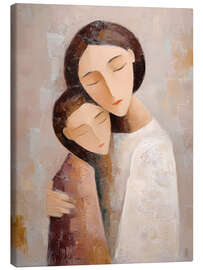 Leinwandbild Zusammen im Frieden