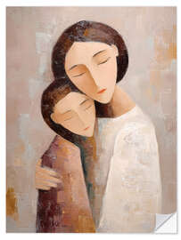 Wandsticker Zusammen im Frieden