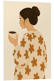 Hartschaumbild Guten Morgen