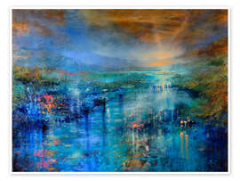 Wandbild Im Hier und Jetzt - Annette Schmucker