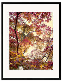 Gerahmter Kunstdruck Japanischer Garten